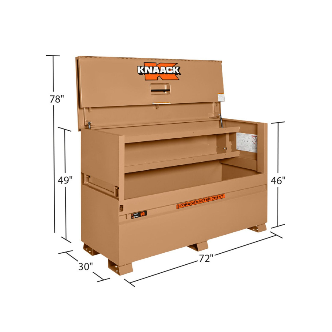 【良品】PorkChop ボックス　箱　木箱　コンテナ Knaack 90 StorageMaster Piano Box with 4 Way Skids - Reconditioned