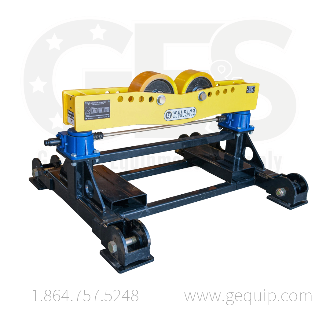 LJ Welding Automation SHD-850 Adjustable 4Ton Pipe Roller Support Stand for 4in. to 48in. Diameter Pipe