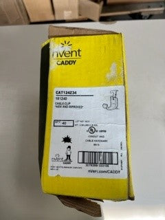 Caddy (NVENT) J-Hook 3/4 in. Assembled to 4Z34 Qty 40-New Surplus