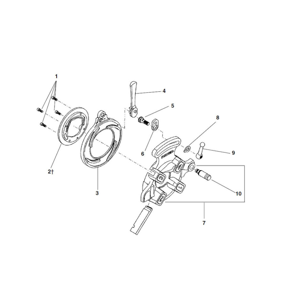 Ridgid 97065 811A Quick Opening RH Die Head for Threading 1/8in. to 2in. Pipe - Reconditioned