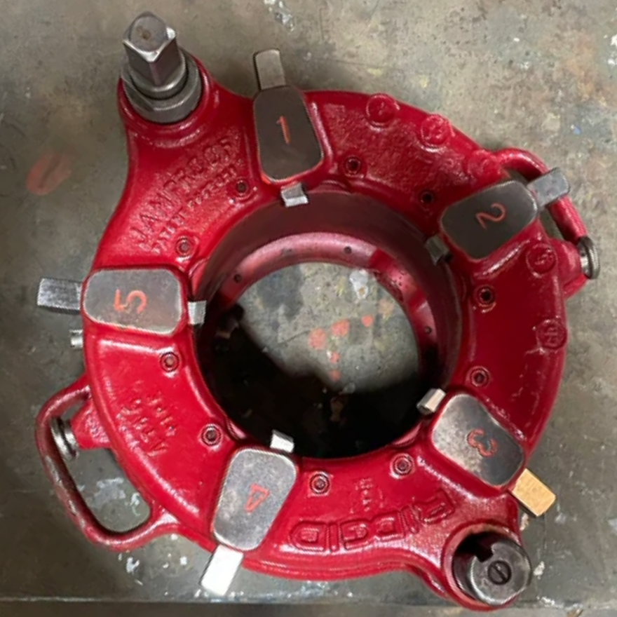 Ridgid 36630 Model 161 Receding Geared Threader for 4in. to 6in. Conduit