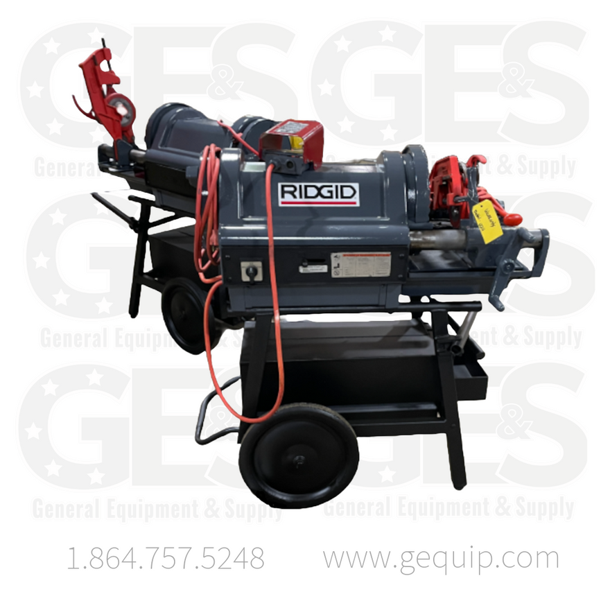 Ridgid 26092 1224 RC Threading Machine 1/4"-4" - Reconditioned