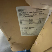 Eaton Cutler-Hammer SBNC4N, 4000A Low Voltage AC Circuit Breaker - New Surplus