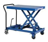 Vestil Cart-1000-S-FR Steel Premium Scissor Lift Cart - Reconditioned