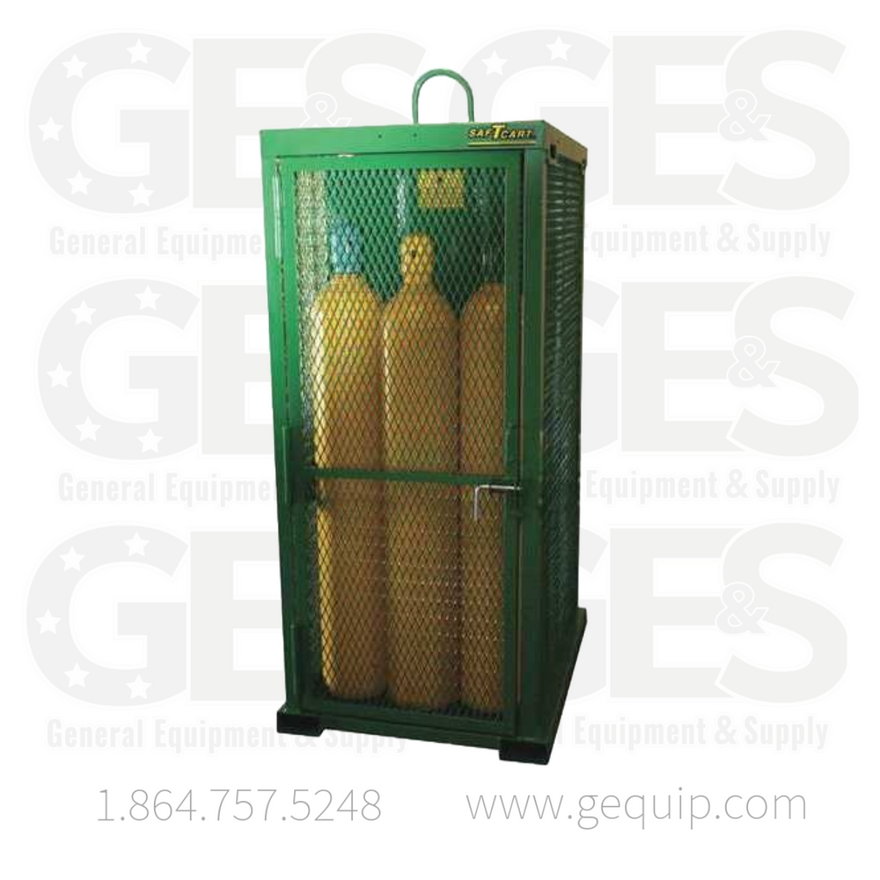 Saf-T-Cart STS-12 Gas Cylinder Cage 12 Bottle Capacity - Reconditioned