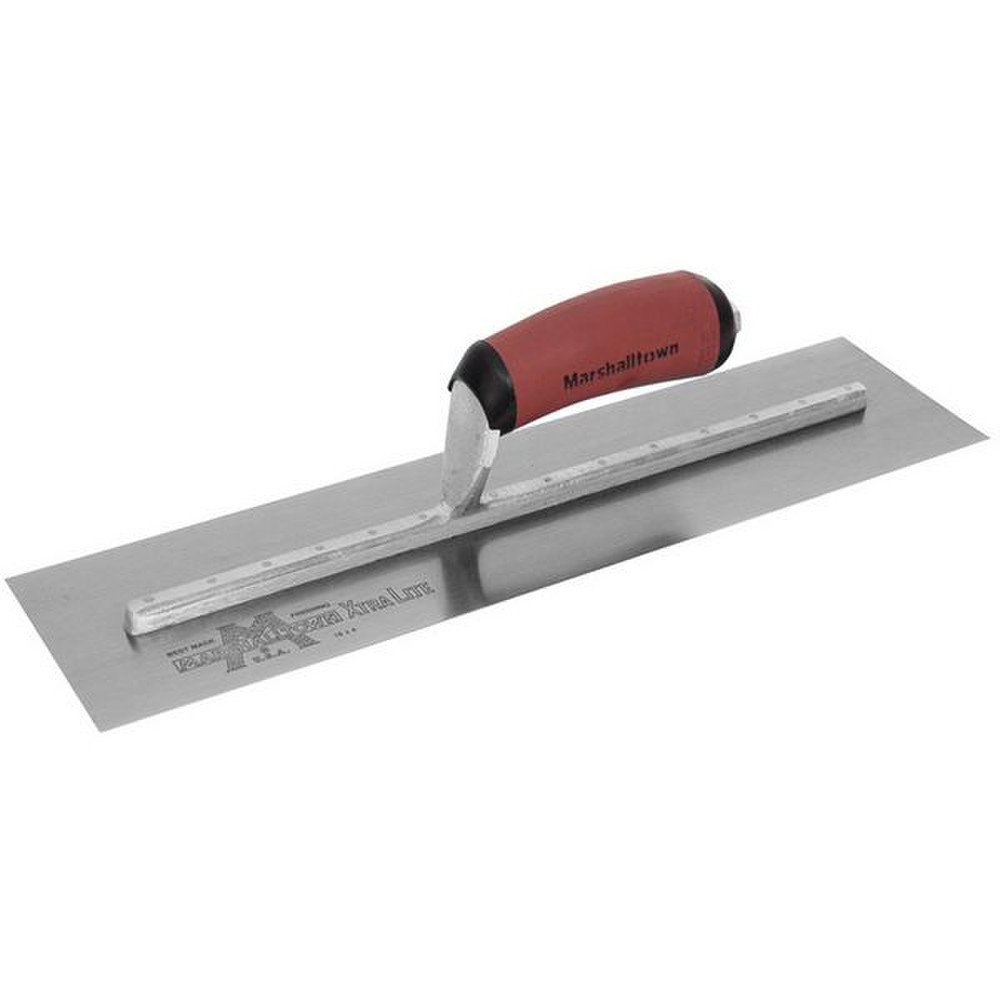 Marshalltown MXS66D 16 X 4 Finishing Trowel Curved Durasoft Handle-New Surplus