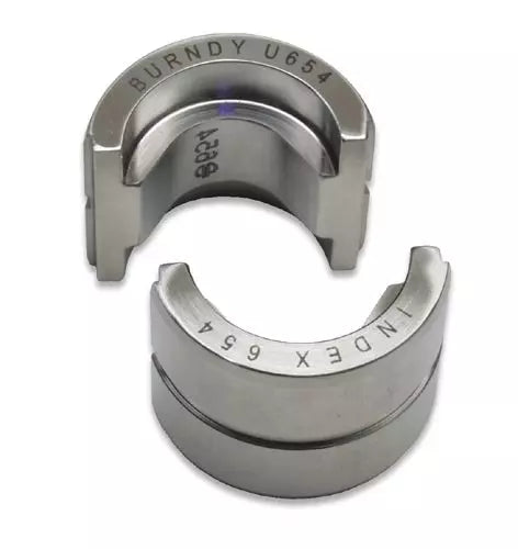 Burndy U654 H-Tap Connector Die  -  Used