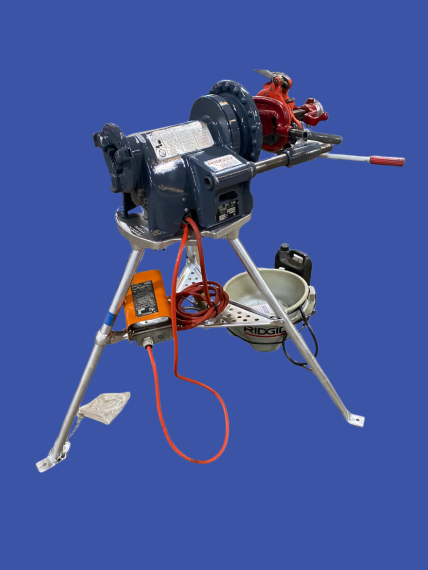 Ridgid 15682 Model 300 Power Drive Complete Threading Machine for 1/8in to 2in - Reconditioned
