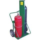 Saf-T-Cart 401-14FW PT Dual Cylinder Cart with Firewall Divider  - Reconditioned