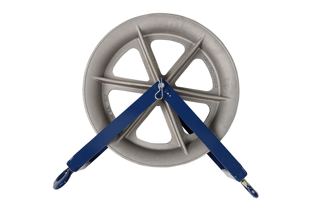 Current Tools 4424 Right Angle Twin Yoke 24in. Diameter Sheave - Reconditioned