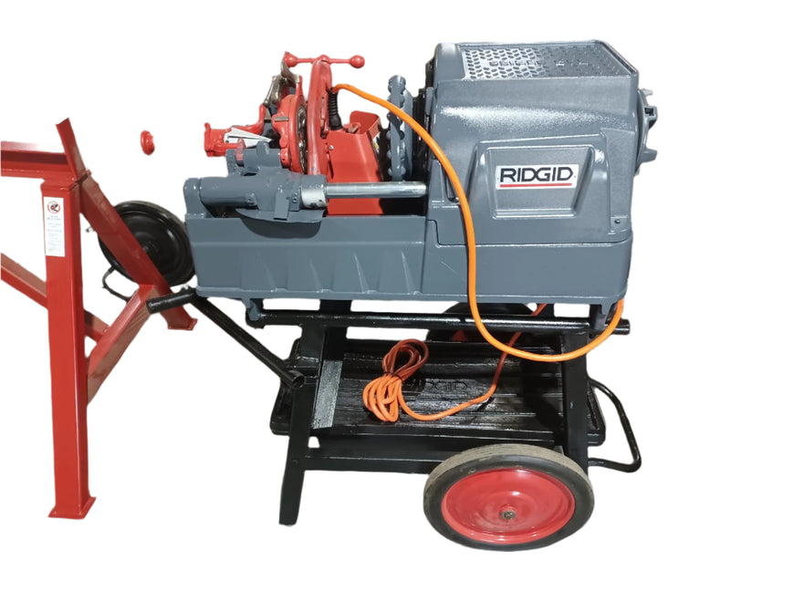 Ridgid 96502 Model 535 Manual Pipe Threader Package with 811A Head, Dies & Cart - Reconditioned