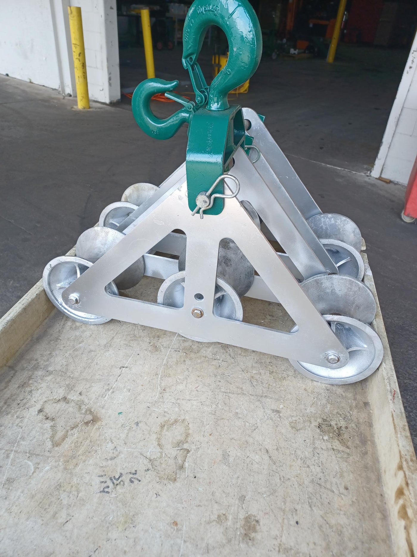 Greenlee 6036 Triple Sheave Cable Guide - Reconditioned