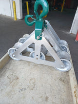 Greenlee 6036 Triple Sheave Cable Guide - Reconditioned