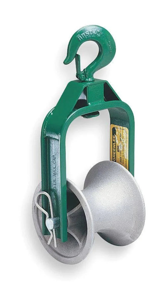 Greenlee 650 Hook Sheave - Reconditioned w/ 1 Year Operational Warranty