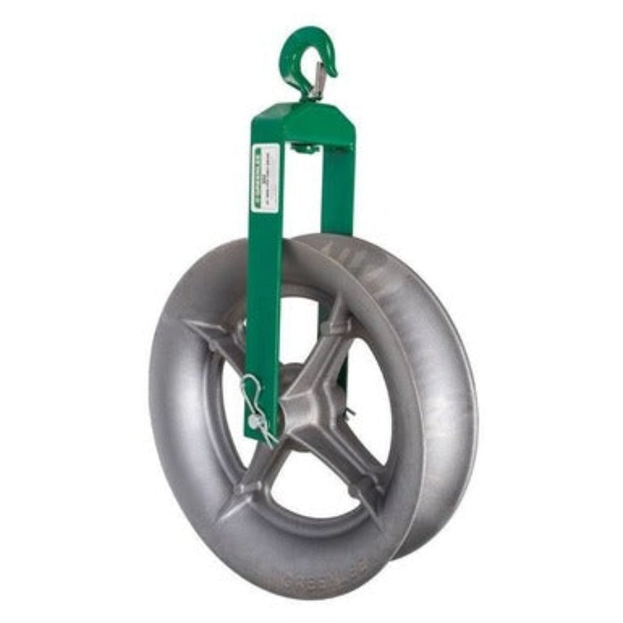 Greenlee 652 Hook Cable Sheave 18 in. - Reconditioned