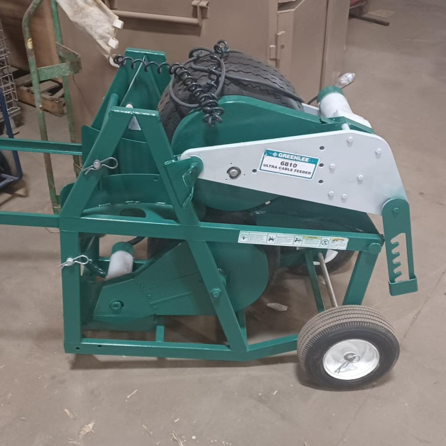 Greenlee 6810 Ultra Cable Feeder Dual Motor Variable Speed - Reconditioned