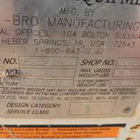 Gar-bro 6KSP2410 Skip Pan with 6000lb Capacity