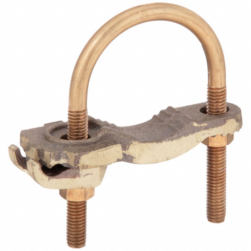 BURNDY GAR3903BU Grounding Connector: Copper, 4 to 4/0 AWG SOL/4 to 4/0 AWG STR Grounding Wire Size - NEW SURPLUS