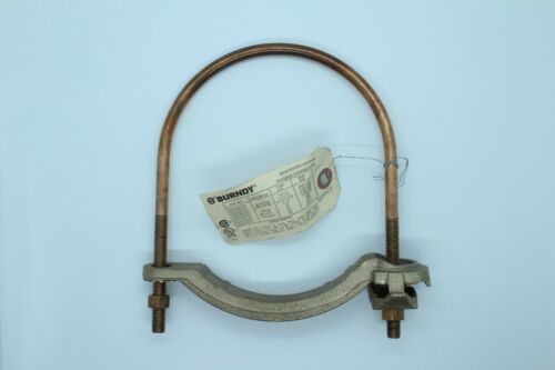 Burndy GAR3905BU 4-4/0 AWG, Mech. Grounding Connector  -  New Surplus