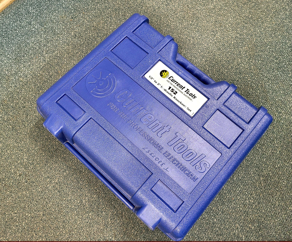 Current Tools 152 Standard Hydraulic Knockout Set 1/2 in. to 2 in