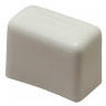 EATON B822AW B-LINE SERIES PVC Channel End Cap White  (BOX OF 50)    NEW SURPLUS