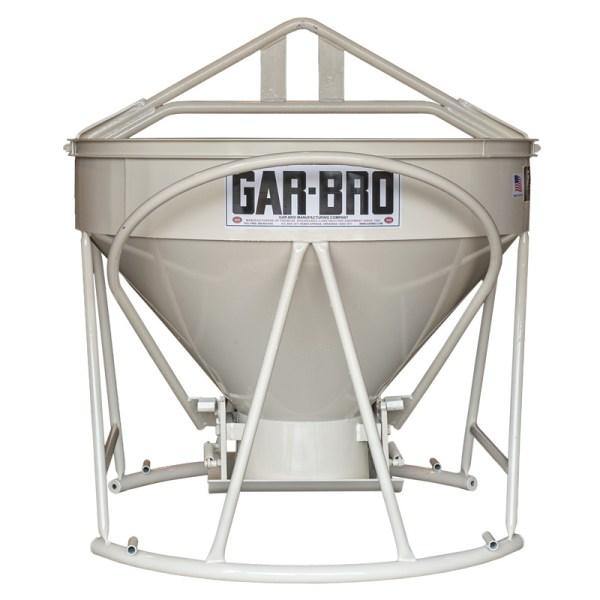Gar-Bro 420-R Lightweight Round-Gate 3/4 Yard Concrete Bucket- Remanufactured - General Equipment & Supply