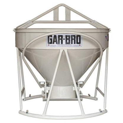 Gar-Bro 427-R Lightweight Round-Gate 1 Yard Concrete Bucket- Remanufactured - General Equipment & Supply