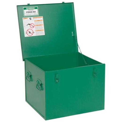 Greenlee Rigging Box Greenlee 1723 Steel Storage Box - Reconditioned - Material Handling ...