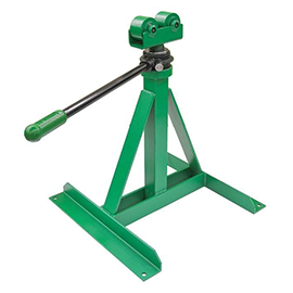 Greenlee 656 Ratchet-Type Reel Stand 28" to 46-5/8" Heavy Duty- Remanufactureded - General Equipment & Supply