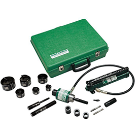 Greenlee 7310SB 1/2" to 2" Slug Buster Punch Kit Knockout