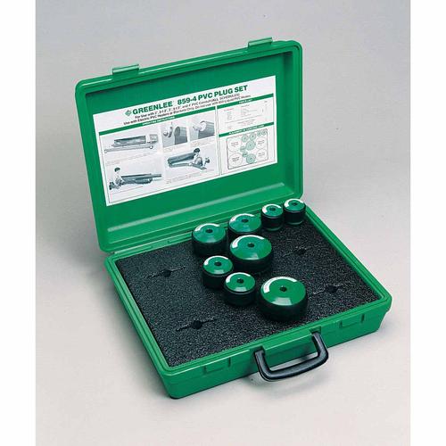 Greenlee 859-4 (2" - 4") PVC Plug Set Reconditioned w/ 1 Year Operational Warranty