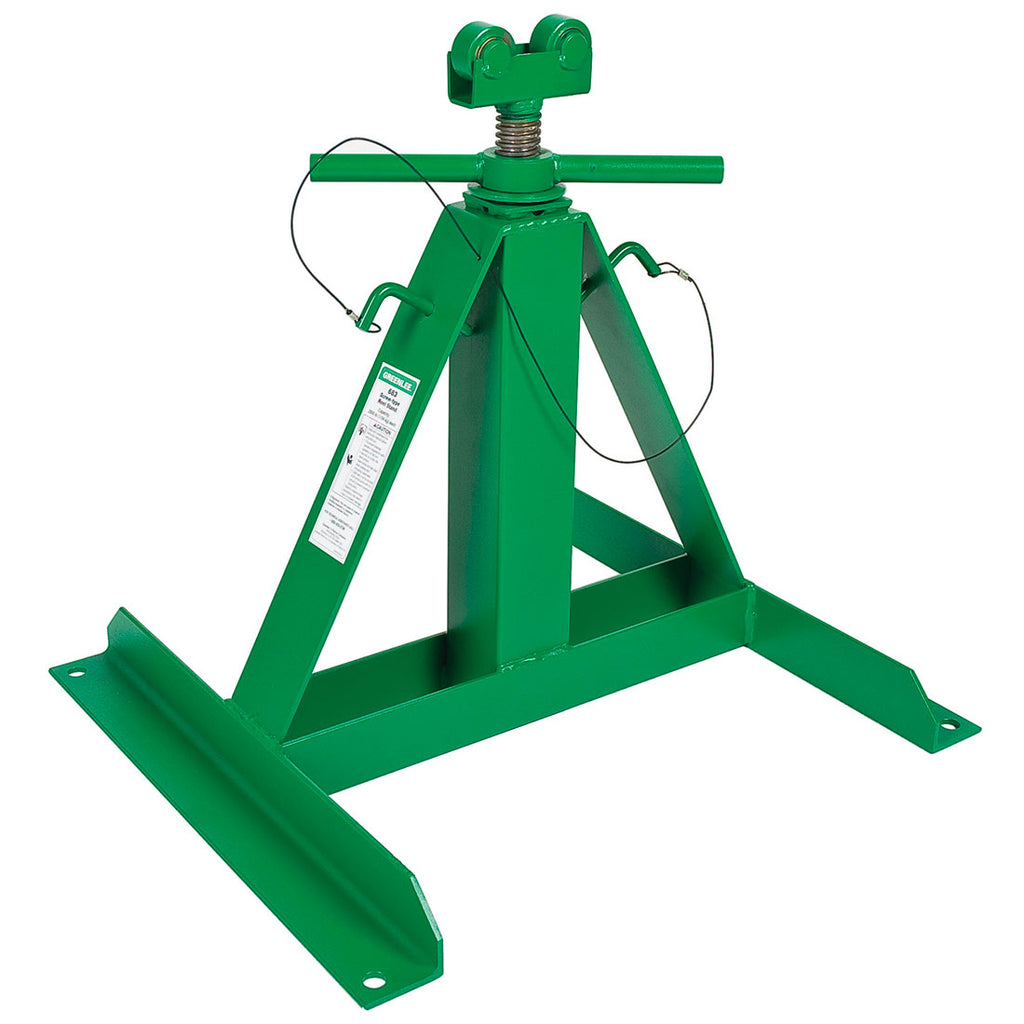 Greenlee 683 Screw-Type Adjustable Reel Stand
