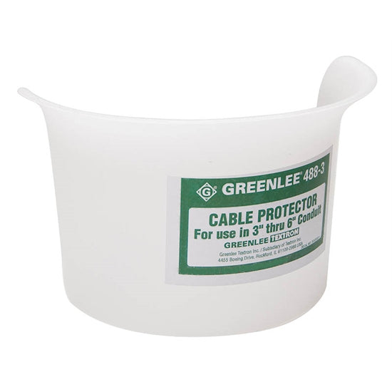 Greenlee 488-3 Nylon Cable Protector 3" to 6" (10PK)- New Surplus