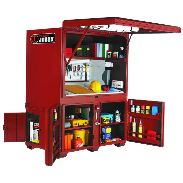 Jobox 1-674990 Field Office with Casters - Reconditioned