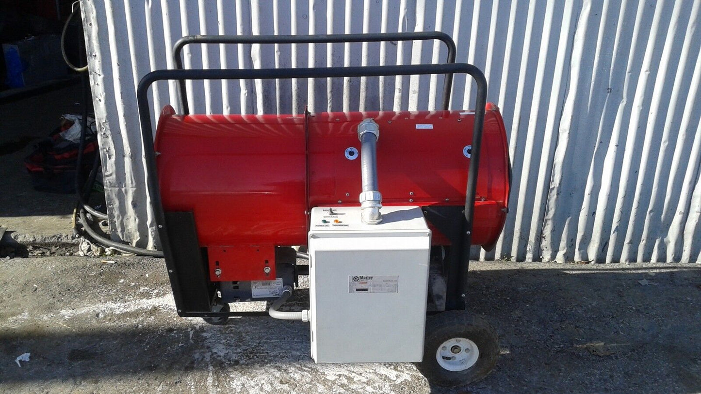 MARLEY SDH6093 Portable Electric Salamander Heater: 60kW Watt Output USED ( Function Tested)