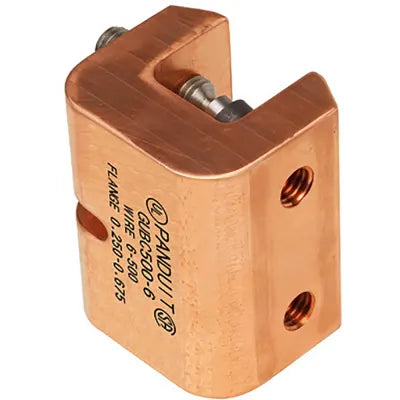 Panduit GUBC500-6 Universal beam grounding clamp for #6 AWG - 500 kcmil (16 - 240mm) wire size.   NEW SURPLUS