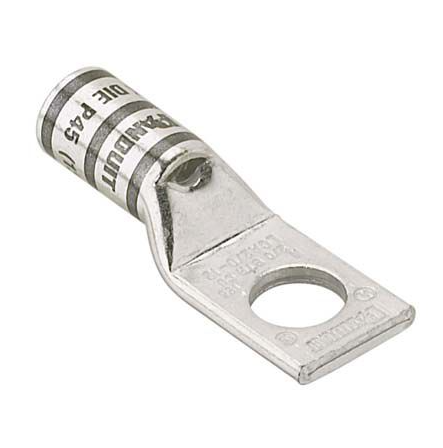 PANDUIT Pan-Lug™ LCA2/0-12-X Comp. Lug, 2/0, Tin Plt Copper, Strt, One 1/2" Stud, 10 PER BOX    NEW SURPLUS