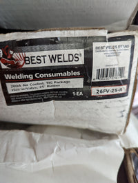 Best Welds 26FV-25-R 26FV TIG Torch 200A 25ft - New Surplus