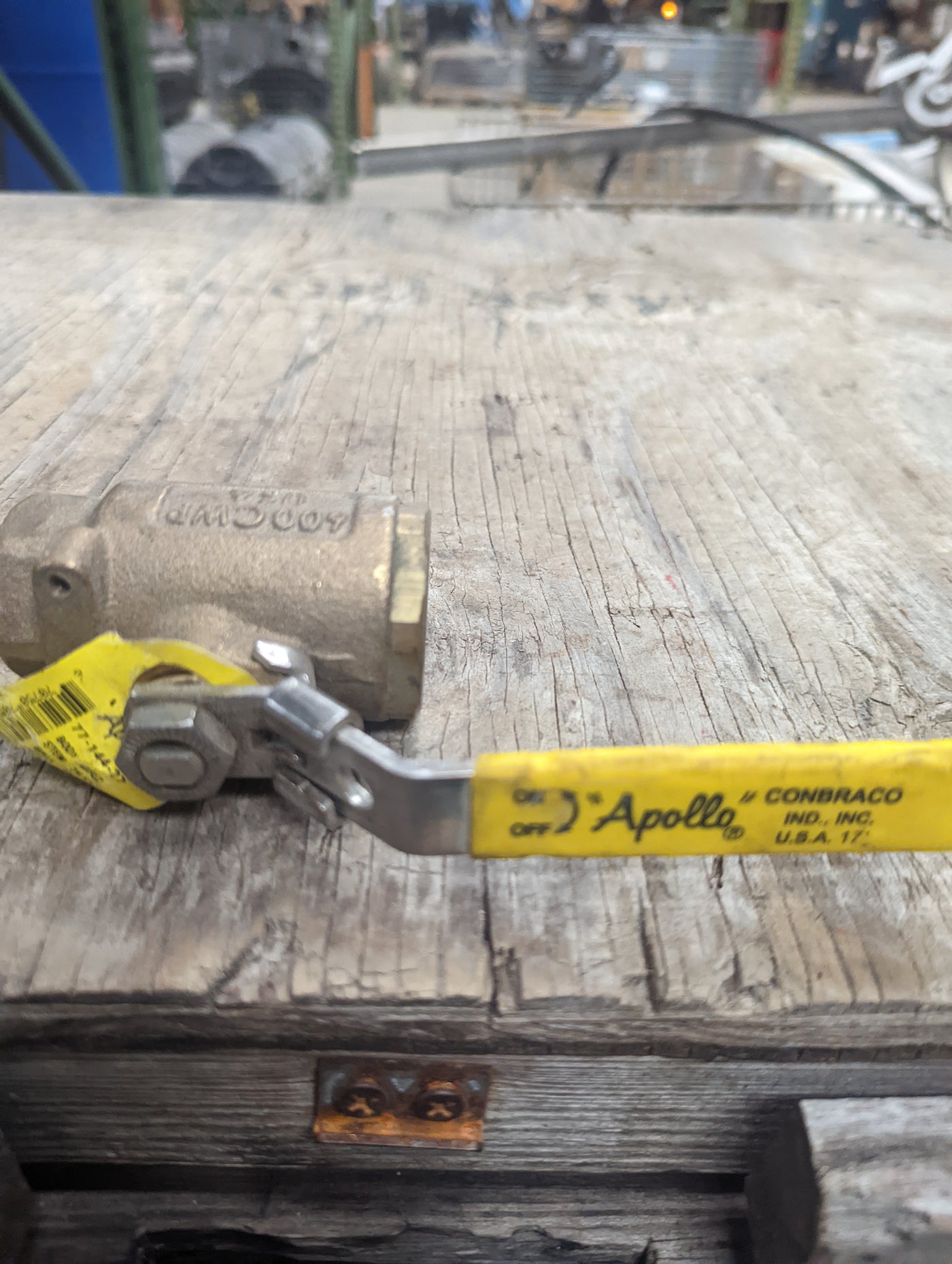 Apollo 77-144-27 FNPT Brass Ball Valve Inline 3/4 in. - New Surplus