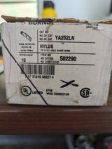 Burndy YA252LN Copper Compression Lug, 10 Per Box - New Surplus