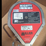 MILLER RL100G-Z7/100FT Self-Retracting 100ft. Lifeline with 310lb. Capacity 100 ft - New Surplus