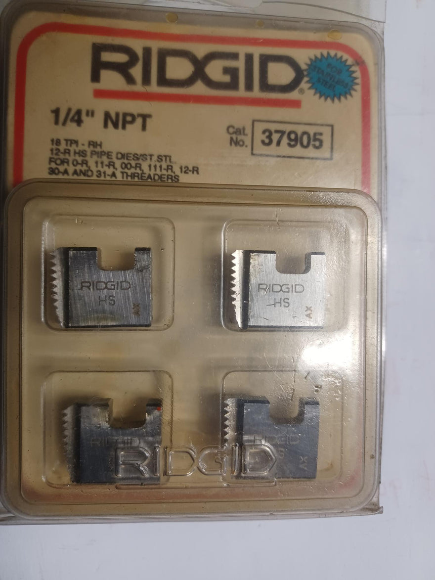 Ridgid 37905 NPT Dies - New Surplus