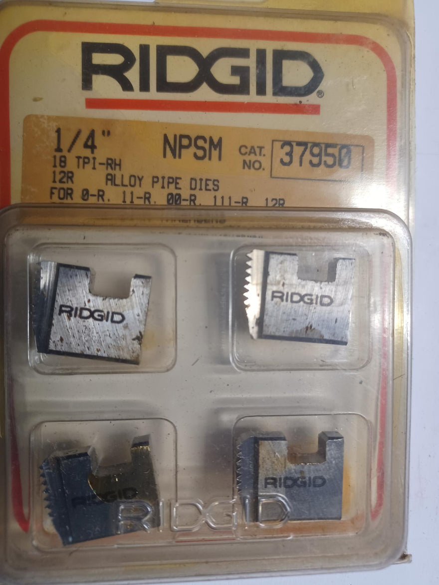 Ridgid 37950 NPSM Dies - New Surplus