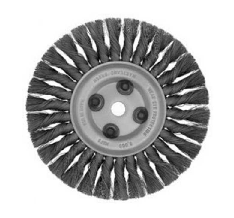 Anchor Brand 6S58 Stringer Bead Knot Wire Wheel, 6x5/8-11 (10) - New Surplus