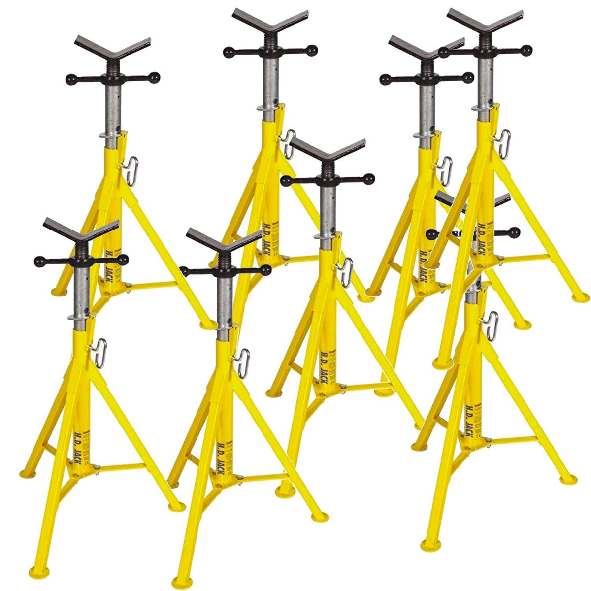 Sumner Pipe Rack Sumner 780375 ST-801 Heavy Duty V Head Pipe Stand - Reconditioned ...