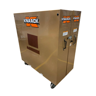 Knaack 100 60” x 30” x 65” Rolling Bi-fold Clam Shell Storage Cabinet with Casters- Remanufactured - General Equipment & Supply