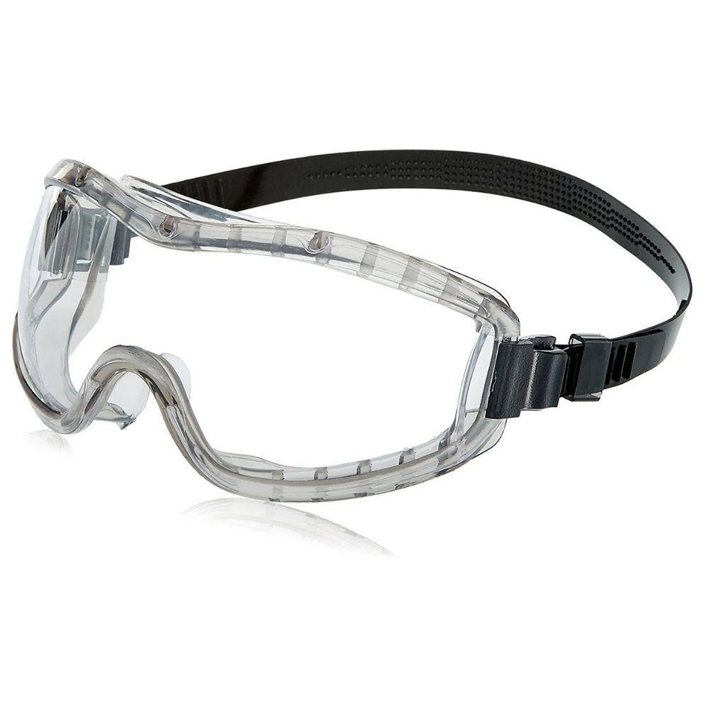 MCR Safety 2310AF Stryker Adjustable Polyvinyl Chloride Strap Stylish Goggle - General Equipment & Supply