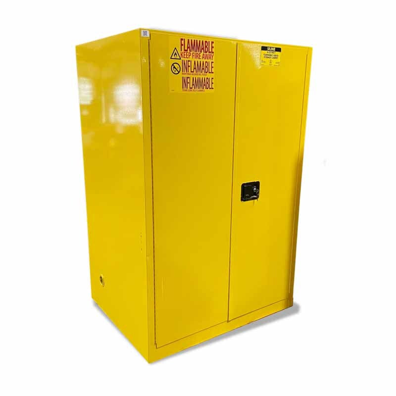 90 Gallon Double Door Flammable Safety Storage Cabinet- Reconditioned w/ 1 Year Operational Warranty