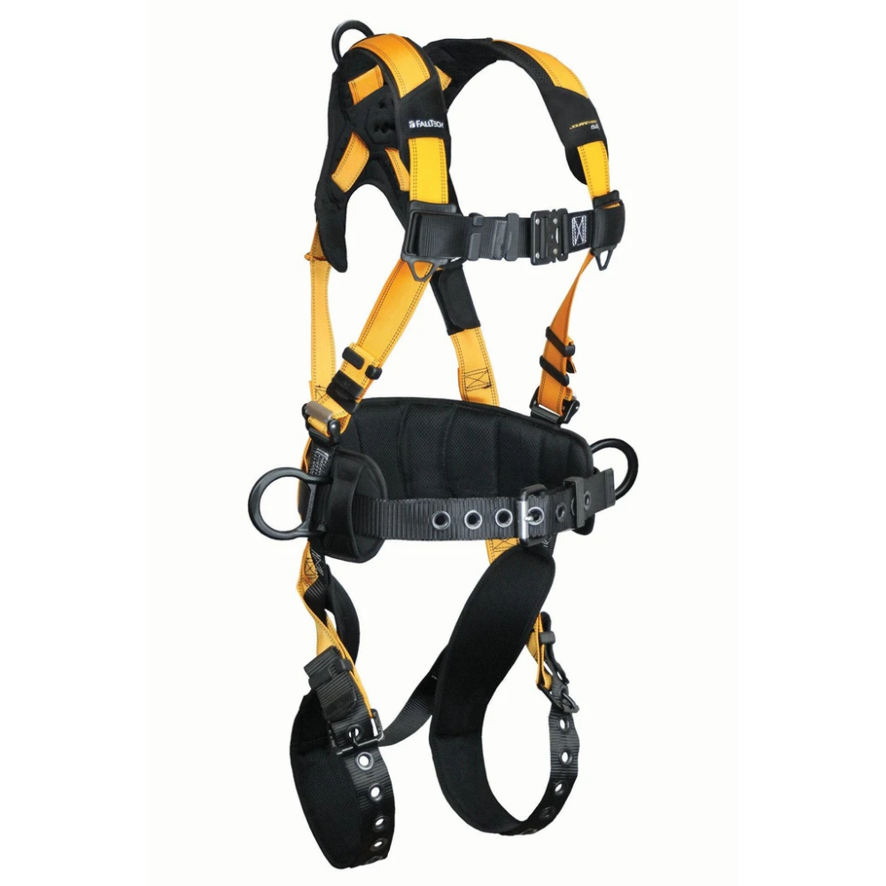 Falltech 7035BXL X-Large Journeyman Flex Aluminum 3D Construction Belted Full Body Harness- New - General Equipment & Supply