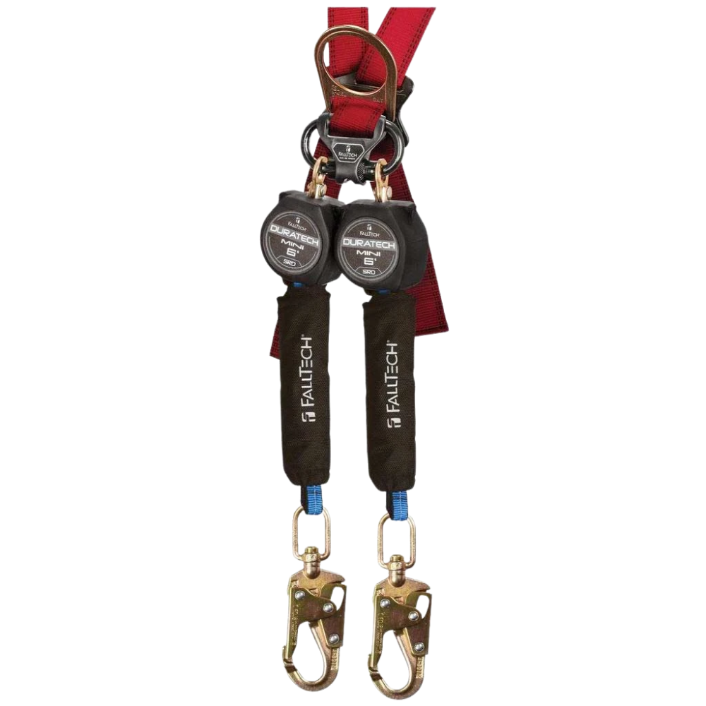 FallTech 72706TB1 Duratech 6' Mini Personal SRL with Steel Snap Hooks- New - General Equipment & Supply